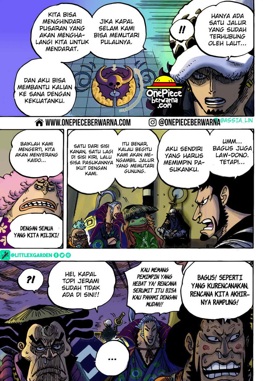 One Piece Berwarna Chapter 977
